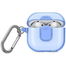 Etui UNIQ Glase Pro do AirPods 4 Lock Case niebieski