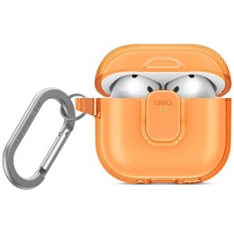 Etui UNIQ Glase Pro do AirPods 4 Lock Case pomarańczowy