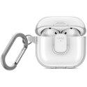 Etui UNIQ Glase Pro do AirPods 4 Lock Case przezroczysty