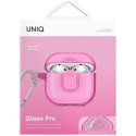 Etui UNIQ Glase Pro do AirPods 4 Lock Case różowy