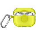 Etui UNIQ Glase Pro do AirPods Pro 2 Lock Case żółty