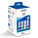 Epson oryginalny ink / tusz C13T00S64A, 103, T00S64A, CMYK, Epson EcoTank L3151, L3150, L3111, L3110