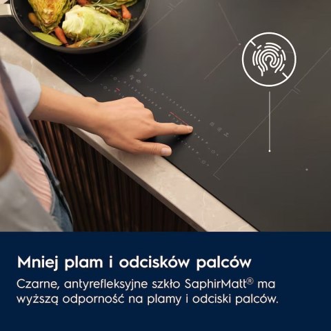 Płyta indukcyjna ELECTROLUX EIS87453IZ SaphirMatt czarny mat