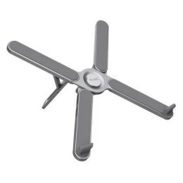 Podstawka pod laptopa Trust MACY FOLDABLE METAL Grey