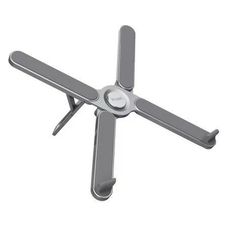 Podstawka pod laptopa Trust MACY FOLDABLE METAL Grey