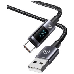 Kabel USAMS Sufeng Series US-SJ673 66W 6A Fast Charging USB-C do USB-A 1.2m tarnish