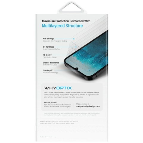 Szkło hartowane UNIQ Optix Clear do Samsung Galaxy Z Fold7