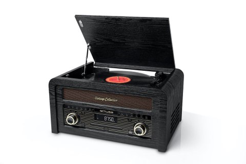 Muse | MT-115W | Turntable micro system | USB port | AUX in | CD player | FM radio | Wireless connection