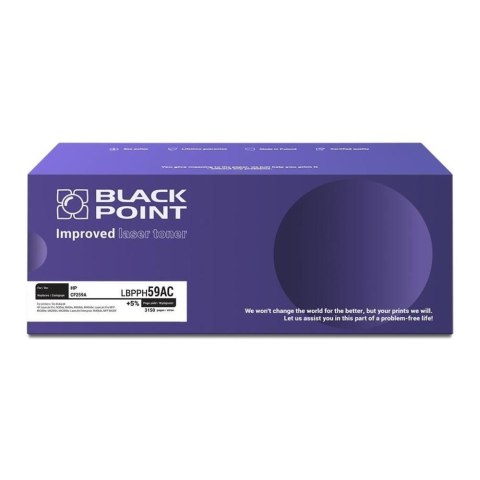 Toner Black Point do HP (CF259A) Black 3150 str. z chipem