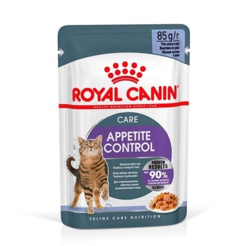 ROYAL CANIN FCN Appetite Control w galaretce - mokra karma dla kota dorosłego - 12x85g