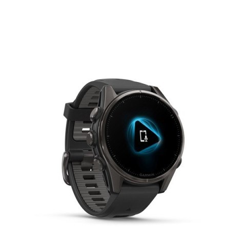 Zegarek sportowy Garmin Fenix 8 AMOLED 43mm Sapphire Czarny