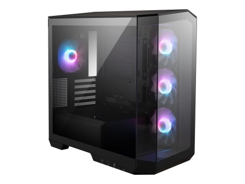 MSI Case | MAG PANO M100R PZ | Black | Micro ATX Tower | Power supply included No | ATX
