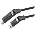 Kabel 4smarts ComboCord USB4 HDMI 240W 1.5m czarny