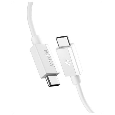 Kabel Spigen EB6020CC Essential USB-C 60W 2m biały