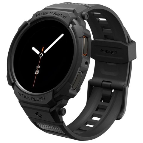 Pasek Spigen Rugged Armor Pro do Samsung Galaxy Watch 8 44mm czarny
