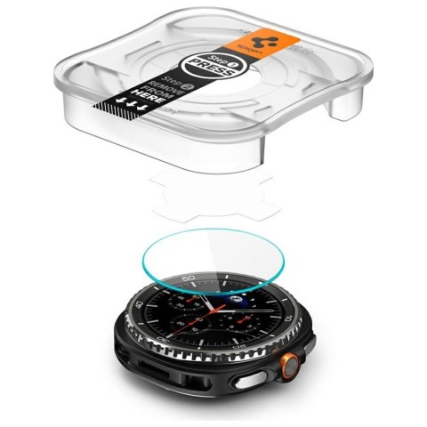 Szkło hartowane Spigen Glas.TR EZ FIT do Samsung Galaxy Watch 8 Classic 46mm