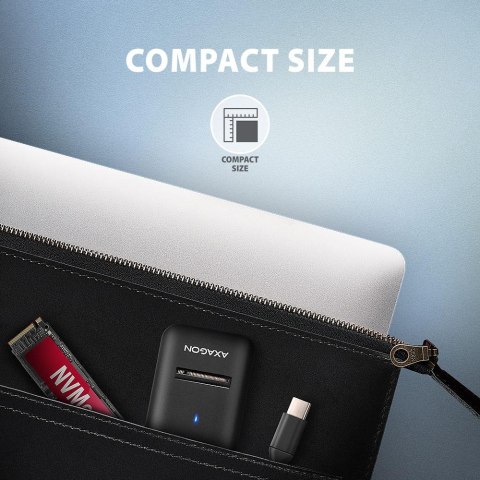 Stacja dokująca/adapter USB3.2 Gen 2 USB-C > M.2 NVMe/SATA SSD