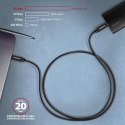 Kabel USB-C - USB-C 3.2 Gen 2 Axagon 0.5m PD 100W 4K Czarny