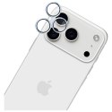 Ochrona na obiektyw aparatu 3MK HARDY Lens Protection Pro do Apple iPhone 17 Pro /17 Pro Max srebrny