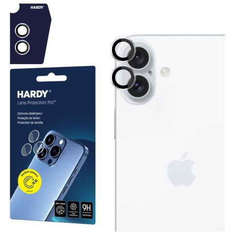 Ochrona na obiektyw aparatu 3MK HARDY Lens Protection Pro do Apple iPhone 17 przezroczysty