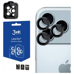 Ochrona na obiektyw aparatu 3MK Lens Protection Pro do Apple iPhone 17 Pro /17 Pro Max czarny