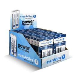 Baterie alkaliczne AA/LR6 everActive Pro Alkaline display handlowy 96 szt.