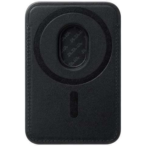 Portfel magnetyczny PITAKA Woven Wallet MagSafe do telefonu czarno szary