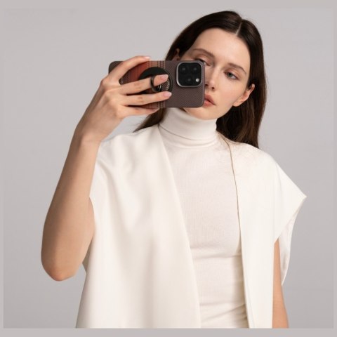 Uchwyt magnetyczny PITAKA MagEZ Grip 3 MagSafe do telefonu sunset