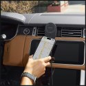 Uchwyt samochodowy z ładowarką bezprzewodową PITAKA MagEZ Pro 2 Qi2 15W NFC Magsafe czarno szary