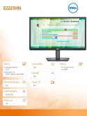 Monitor E2223HN 21,5 cali LED VA Full HD (1920x1080) /16:9/HDMI/VGA/3Y AES