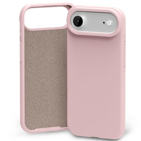 Etui Mercury Silicone do iPhone 17 Air różowo-piaskowy