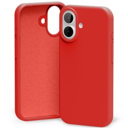 Etui Mercury Silicone do iPhone 17 czerwony