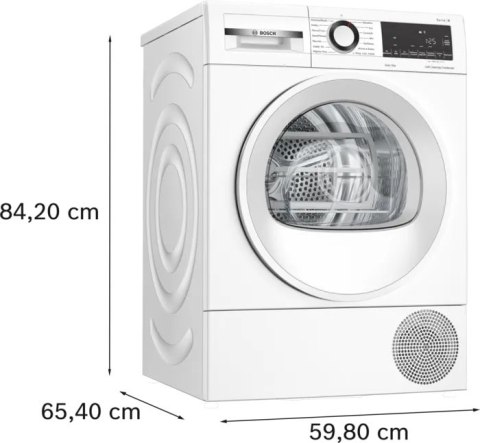 Suszarka wolnostojąca BOSCH WQG145APPL Serie 6 9 kg | klasa A+++ | pompa ciepła | SelfCleaning Condenser