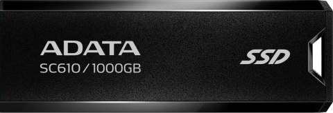 Adata SC610 1000GB SSD USB Czarny