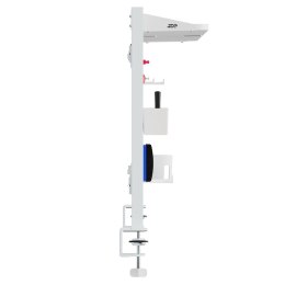 ERGO OFFICE PRZEGRODA BIURKOWA / ORGANIZER, MAX. OBCIĄŻENIE 10KG, BIAŁA I KORKOWA TABLICA, SZEROKOŚĆ 1250MM, BIAŁA ER-300 W