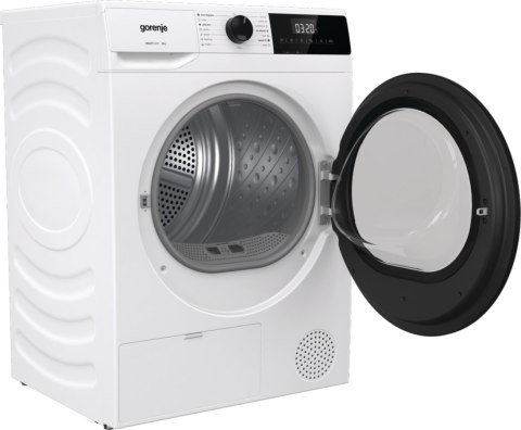 Gorenje Dryer Machine | DHNE82 | Energy efficiency class Class A++ | Front loading | 8 kg | LED | Depth 55 cm | White