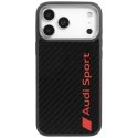 Etui Audi R8 Carbon Fiber MagSafe do iPhone 17 Pro Max czarny