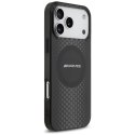 Etui AMG Double Layer Transparent Graphics MagSafe do iPhone 17 Pro Max czarny