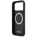Etui BMW M Tricolor Metal Logo MagSafe do iPhone 17 Pro Max szary
