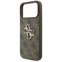 Etui Guess 4G Big Logo do iPhone 17 Pro Max brązowy