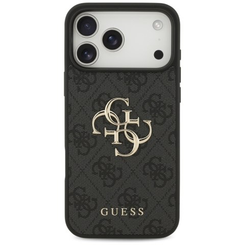 Etui Guess 4G Big Logo do iPhone 17 Pro Max czarny