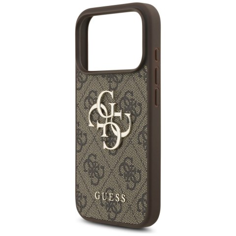 Etui Guess 4G Big Logo do iPhone 17 Pro brązowy