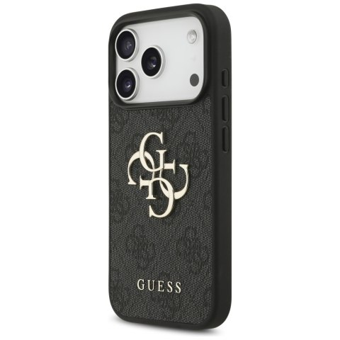 Etui Guess 4G Big Logo do iPhone 17 Pro czarny