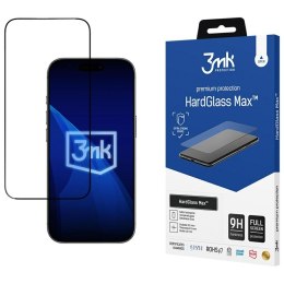 Szkło hartowane 3MK HardGlass Max do Apple iPhone 17 Air czarny