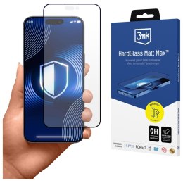 Szkło hartowane 3MK HardGlass Matt Max do Apple iPhone 17 Pro
