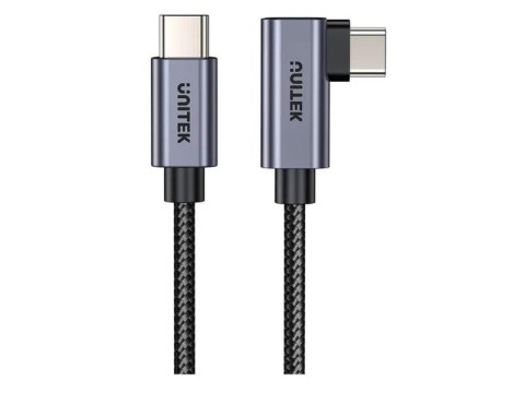 Kabel Unitek USB-C kątowy 90° PD 100W 5m