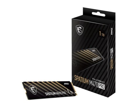 Dysk SSD MSI SPATIUM M470 Pro 1TB PCIe 4.0 NVMe M.2 2280