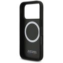 Etui BMW M Carbon Tricolor Line MagSafe do iPhone 17 Pro czarny