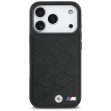 Etui BMW M Shape Logo MagSafe do iPhone 17 Pro czarny