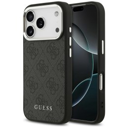 Etui Guess 4G Classic Logo MagSafe do iPhone 17 Pro czarny